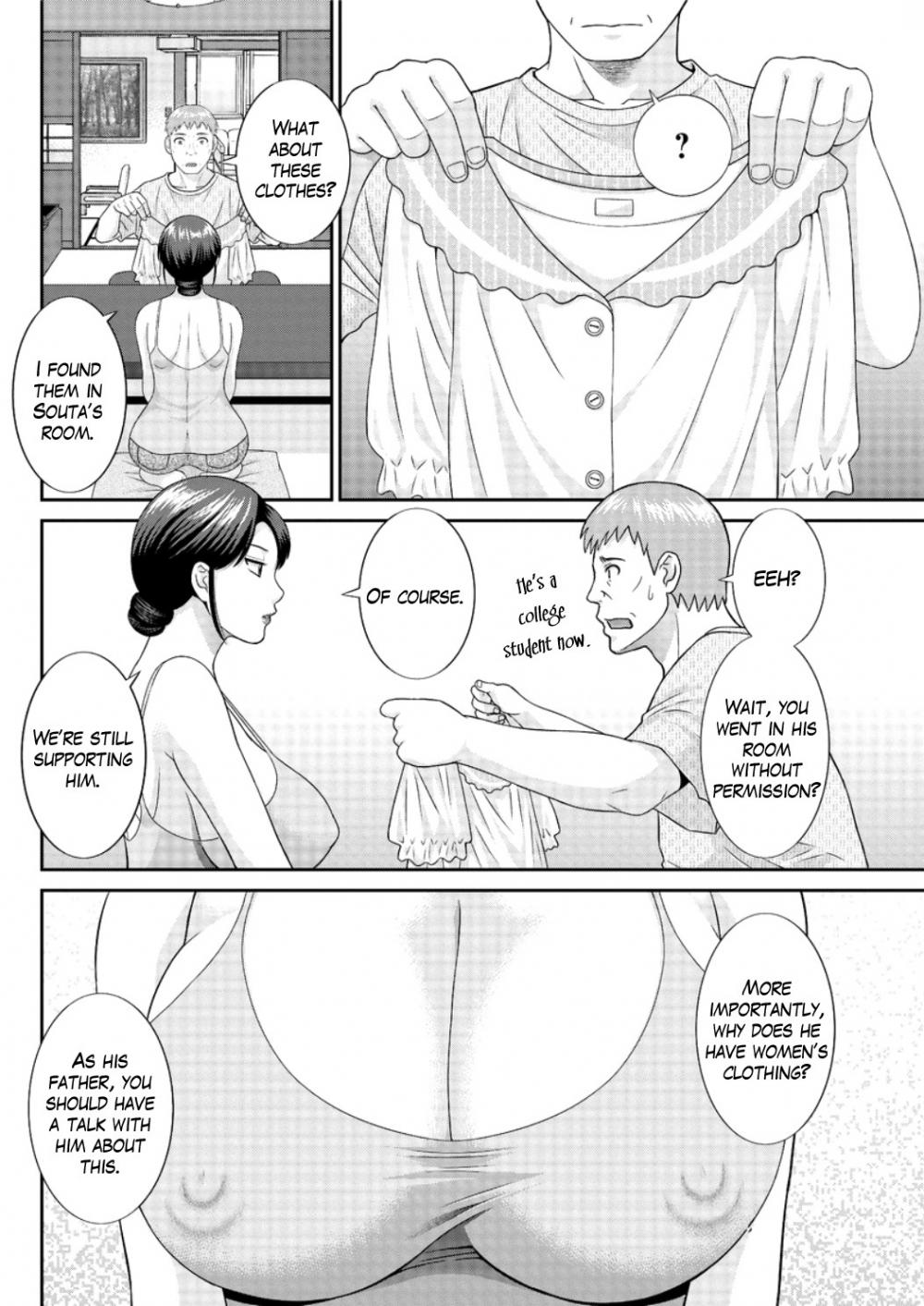 Hentai Manga Comic-Megumi-san is my Son's Girlfriend-Chapter 5-2
